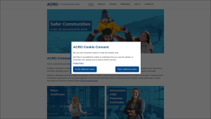 Latest acro.police.uk screenshot
