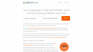Latest advicelocal.uk screenshot