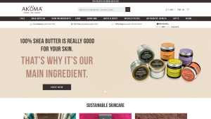Latest akomaskincare.co.uk screenshot