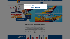 Latest aldi.co.uk screenshot