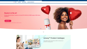 Latest amway.co.uk screenshot