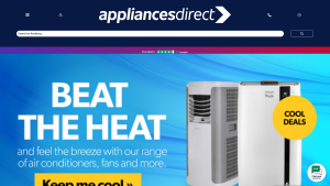 Latest appliancesdirect.co.uk screenshot