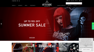 Latest attitudeclothing.co.uk screenshot