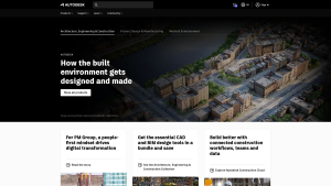 Latest autodesk.co.uk screenshot