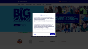 Latest bluelightcard.co.uk screenshot