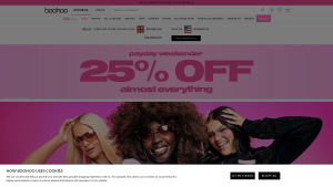 Latest boohoo.co.uk screenshot