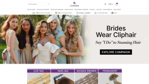 Latest cliphair.co.uk screenshot