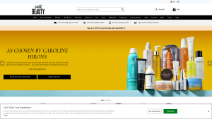 Latest cultbeauty.co.uk screenshot