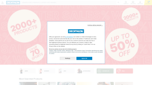 Latest decathlon.co.uk screenshot