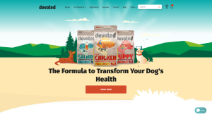 Latest devotedpetfoods.co.uk screenshot