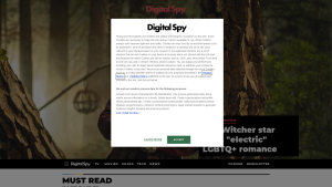 Latest digitalspy.co.uk screenshot