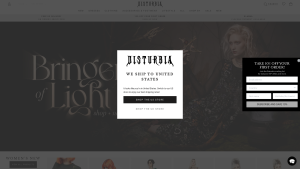 Latest disturbia.co.uk screenshot