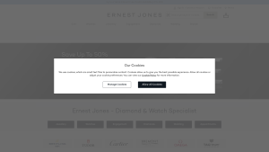 Latest ernestjones.co.uk screenshot