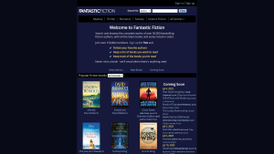 Latest fantasticfiction.co.uk screenshot
