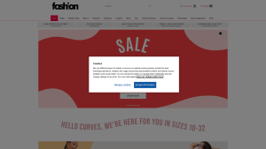 Latest fashionworld.co.uk screenshot