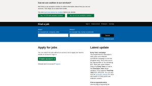 Latest findajob.dwp.gov.uk screenshot