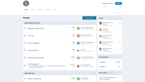 Latest forums.pigeonwatch.co.uk screenshot