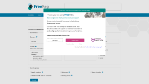 Latest freereg.org.uk screenshot