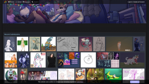 Latest furaffinity.net screenshot
