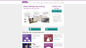 Latest genesreunited.co.uk screenshot