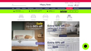 Latest happybeds.co.uk screenshot