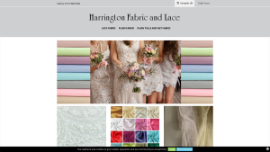 Latest harrington-fabric-and-lace.co.uk screenshot