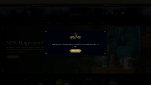 Latest harrypottershop.co.uk screenshot