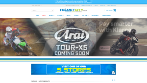 Latest helmetcity.co.uk screenshot