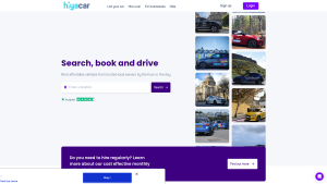 Latest hiyacar.co.uk screenshot