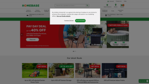 Latest homebase.co.uk screenshot