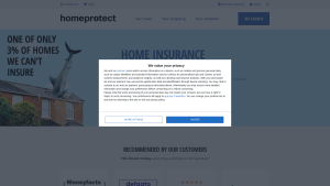 Latest homeprotect.co.uk screenshot
