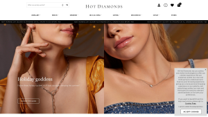 Latest hotdiamonds.co.uk screenshot