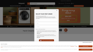 Latest hotpoint.co.uk screenshot