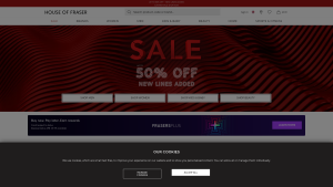 Latest houseoffraser.co.uk screenshot