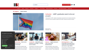 Latest hrmagazine.co.uk screenshot