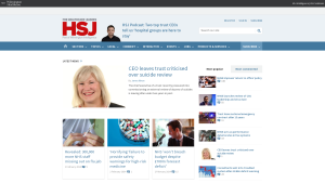 Latest hsj.co.uk screenshot