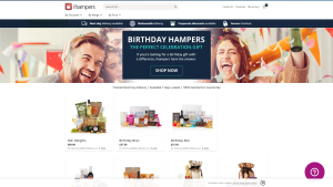 Latest ihampers.co.uk screenshot