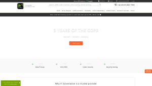 Latest itgovernance.co.uk screenshot