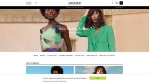Latest jaeger.co.uk screenshot