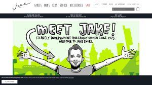 Latest jakeshoes.co.uk screenshot