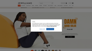 Latest jdwilliams.co.uk screenshot