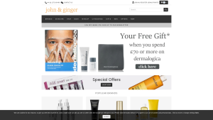 Latest johnandginger.co.uk screenshot