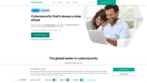 Latest kaspersky.co.uk screenshot
