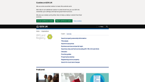 Latest landregistry.gov.uk screenshot