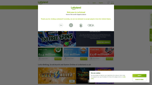 Latest lottoland.co.uk screenshot