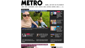 Latest metro.co.uk screenshot