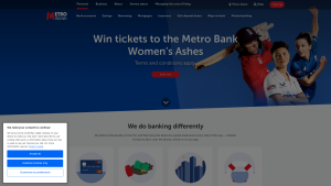 Latest metrobankonline.co.uk screenshot