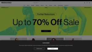 Latest missguided.co.uk screenshot
