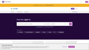 Latest monster.co.uk screenshot