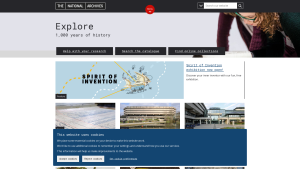 Latest nationalarchives.gov.uk screenshot